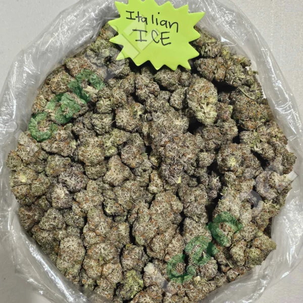 Wholesale THCa Flower - Italian Ice Strain